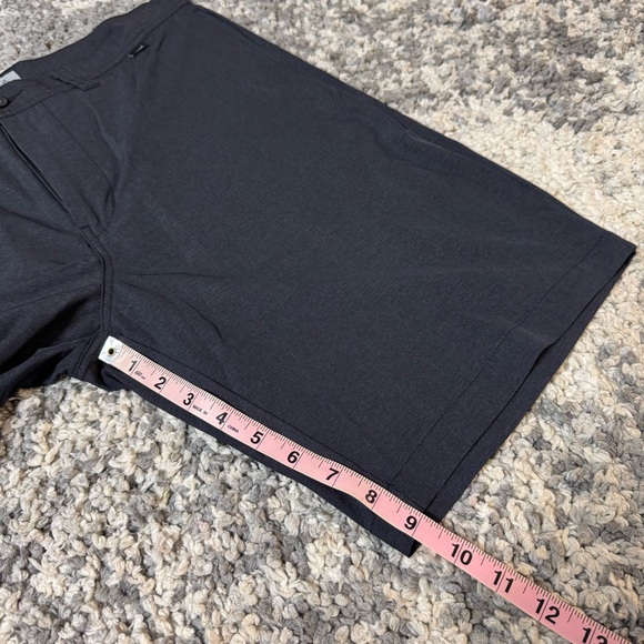 Travis Mathew, Mens Golf Athletic Shorts in Dark Gray with 9 Inseam, US Size: 34 - Picture 11 of 11